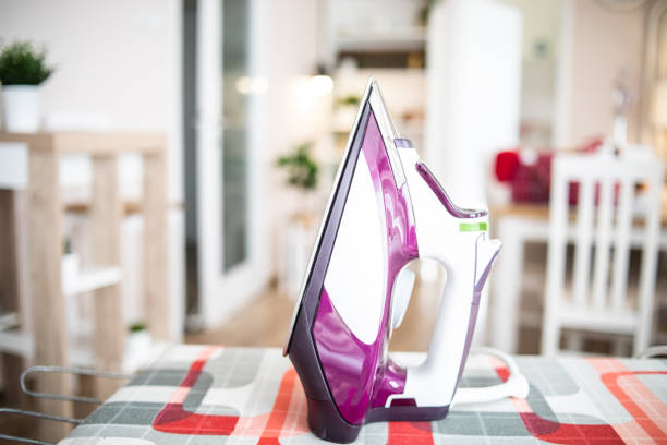 istock Ironing in the living room 1332209088