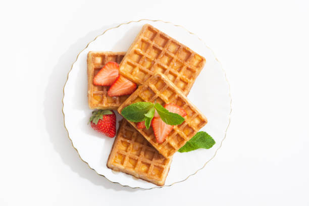 istock Waffles in the Brussels style 1332211474