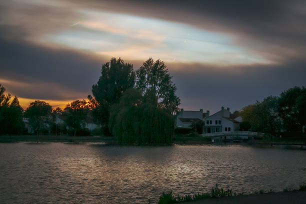 istock Dark and moody park days 1332214871