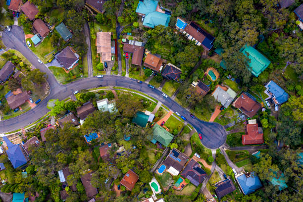 istock Sydney Suburb overhead perspective roof tops 1332215216