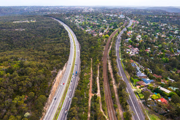 istock M1 Pacific Motorway, highway Sydney 1332219763