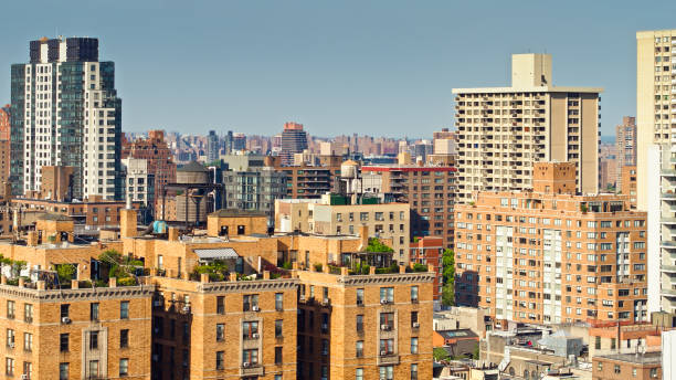 istock Apartment Buildings on Upper West Side - Drone Shot 1332225279