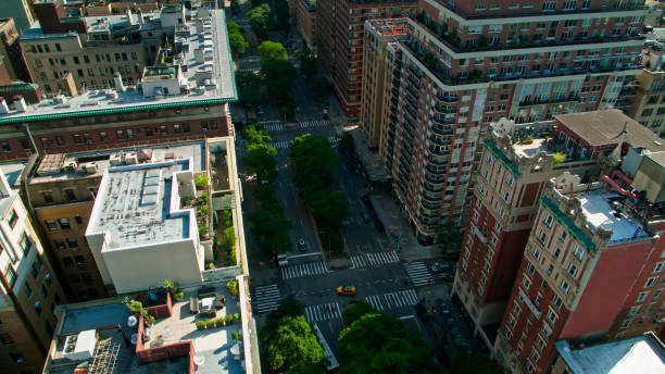 istock Broadway on Upper West Side in Summer - Aerial 1332225402