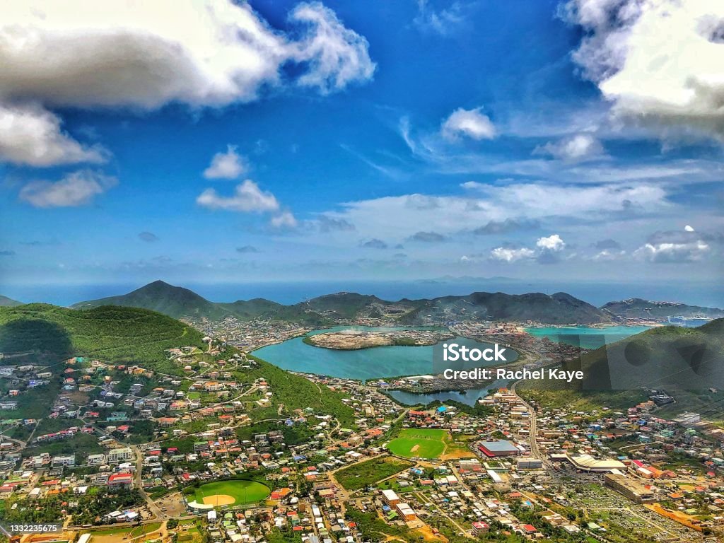 St Maartin Island of St Maartin Saint Martin - Caribbean Stock Photo