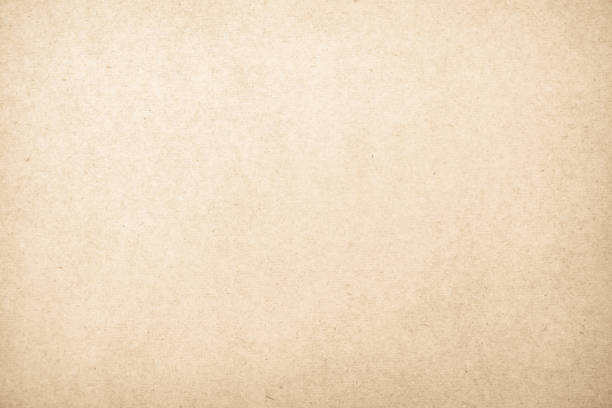 White recycled craft cardboard texture as background. Grey paper texture, Old vintage page or grunge vignette of old newspaper. Pattern rough creased grunge letter. Hardboard with copy space for text.
