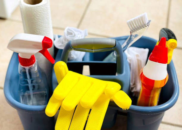 istock Cleaning products - stock photo 1332248680