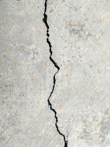 wall crack, natural color plaster cracked old