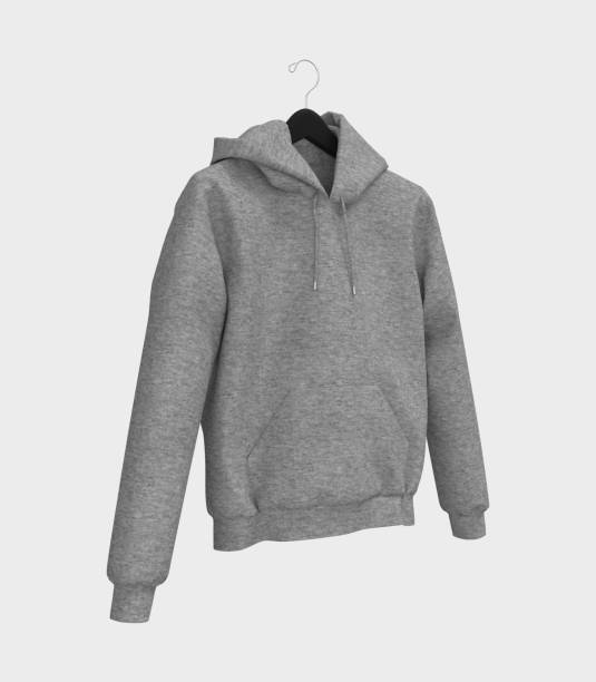 istock Blank hooded sweatshirt mockup for print 1332256558
