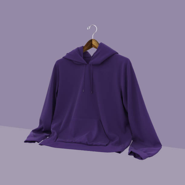 istock Blank hooded sweatshirt mockup for print 1332257602