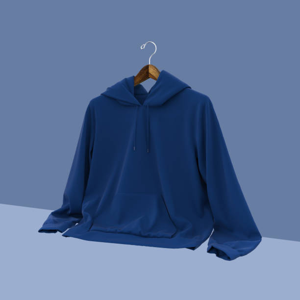 istock Blank hooded sweatshirt mockup for print 1332257624