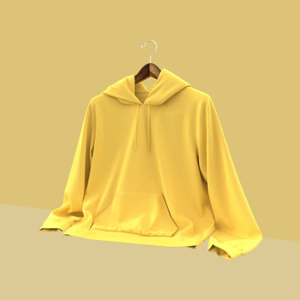 istock Blank hooded sweatshirt mockup for print 1332257972