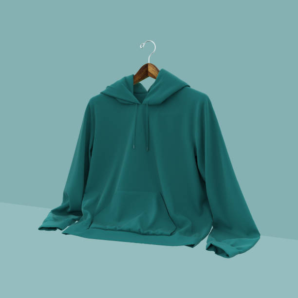 istock Blank hooded sweatshirt mockup for print 1332257975