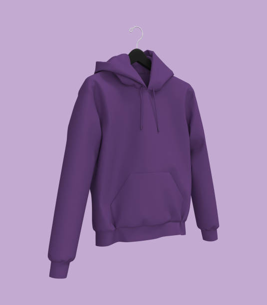 istock Blank hooded sweatshirt mockup for print 1332268872