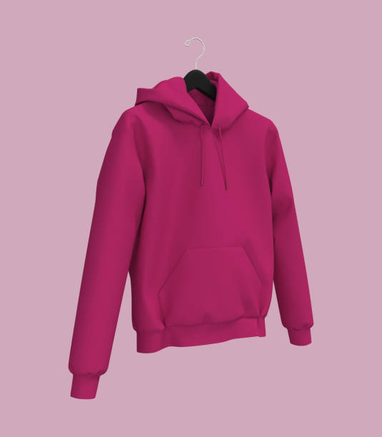 istock Blank hooded sweatshirt mockup for print 1332268992