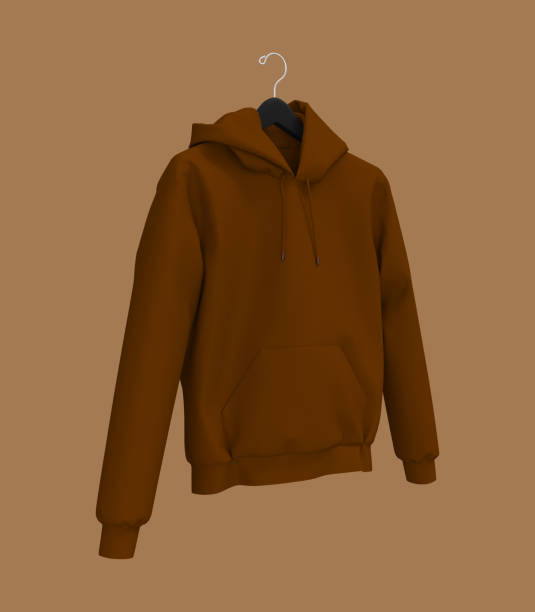 istock Blank hooded sweatshirt mockup for print 1332269088