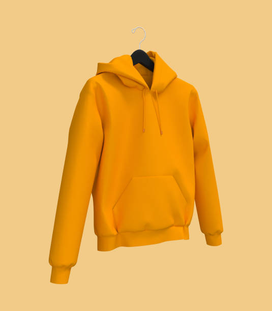istock Blank hooded sweatshirt mockup for print 1332269107
