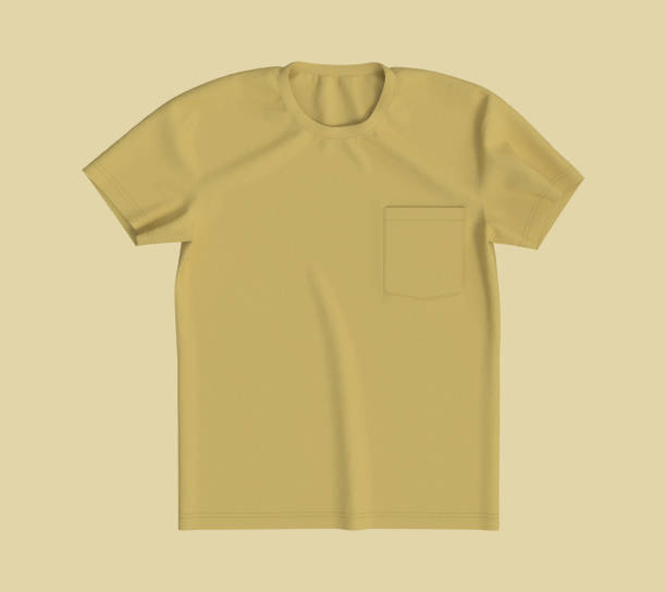 istock men's short-sleeve raglan t-shirt mockup with pocket 1332269143