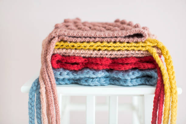 istock Colorful winter and knitting joy 1332272466