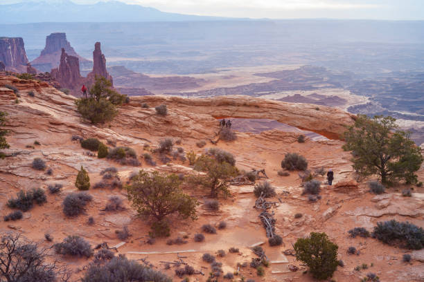 istock Mesa Arch at Sunrise in Winter,  USA 1332284359