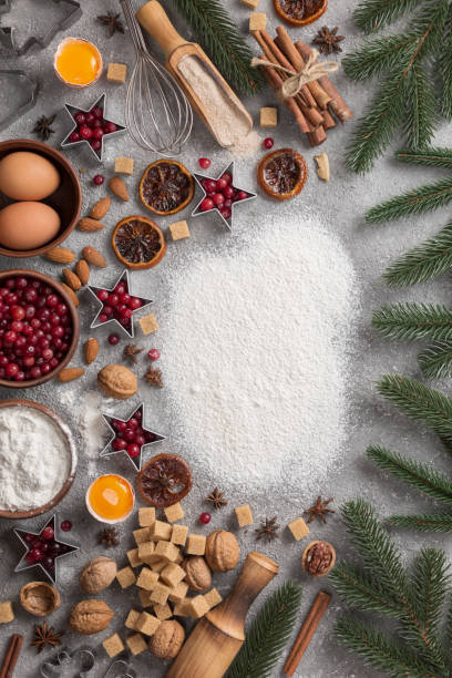 istock Ingredients for Christmas and New Year 2022 baking 1332291579