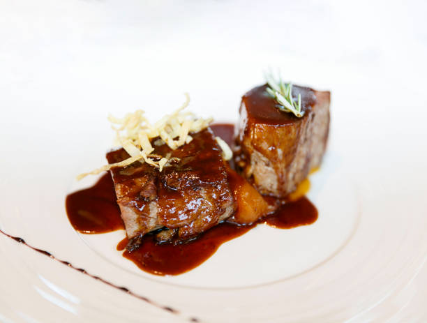 istock Iberian sirloin with sauce 1332303248