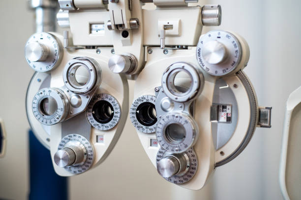 istock Lenses and devices for measuring the diagnosis of visual quality 1332314950