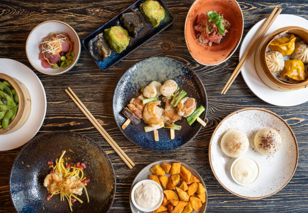 istock Dim Sum Menu Asian Cuisine 1332317745