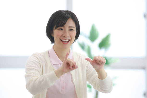 istock Image of a caregiver doing fingertip exercises 1332317861