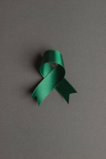 istock Green Awareness Ribbon 1332318202