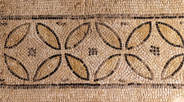 istock geometric glass mosaic patterns. ancient greek motifs. zeugma, comagene 1332318555