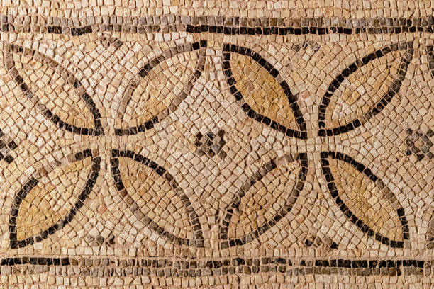 istock geometric glass mosaic patterns. ancient greek motifs. zeugma, comagene 1332318700
