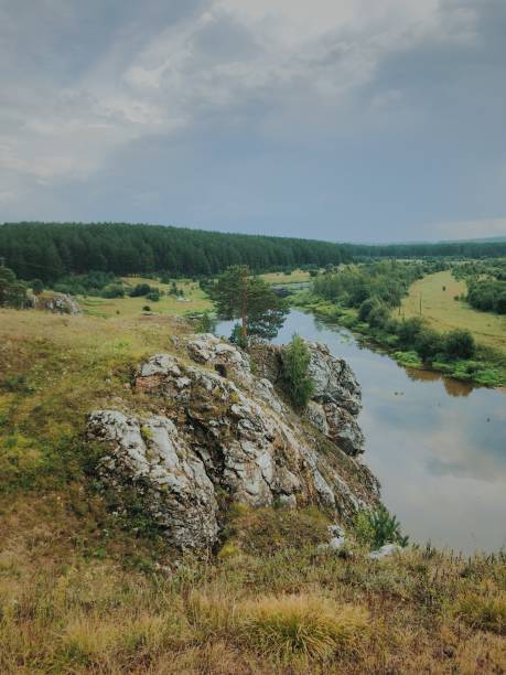 istock View from the cliff to the river 1332325971