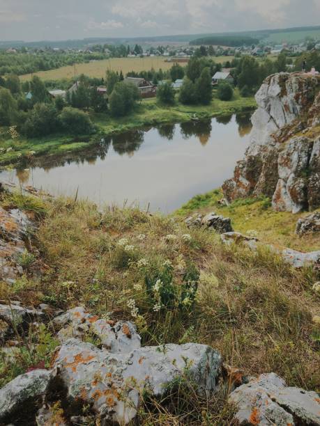 istock View from the cliff to the river 1332326014