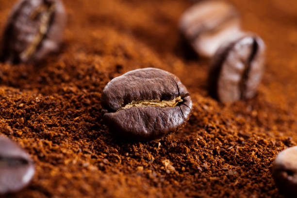 istock close up of coffee beans for making a real drink 1332328747
