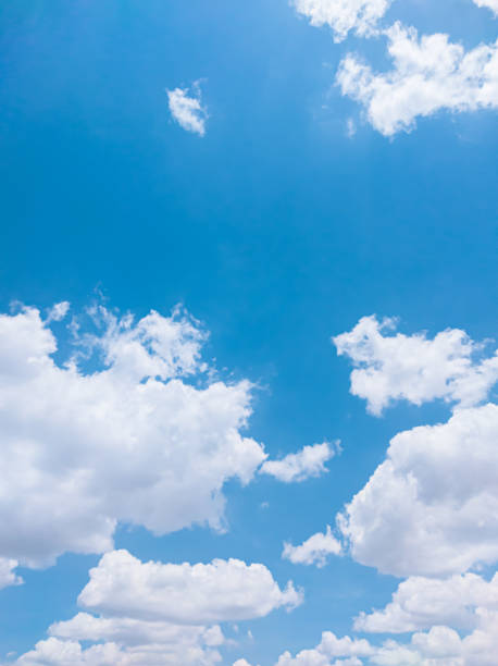 istock Beautiful clouds in a beautiful blue sky. 1332330242
