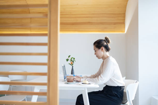 istock Business woman working in the office 1332331712