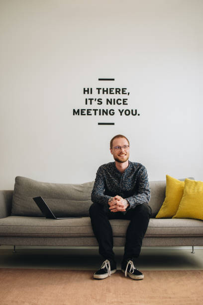 istock Confident businessman in lobby 1332336565