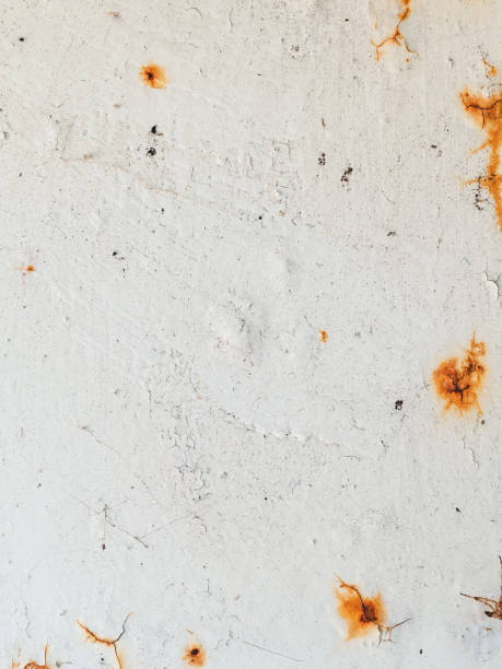 istock texture: rusty stains and cracks on a white metal surface 1332336755