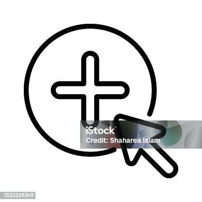 istock Click to add icon 1332339349