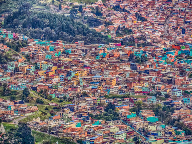 istock Shanty town, LIma 1332343345