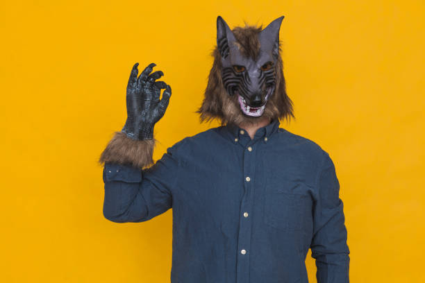 istock A werewolf making an OK gesture with its fingers 1332350090