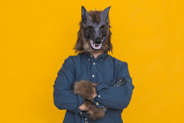 istock A werewolf with its arms crossed 1332350172
