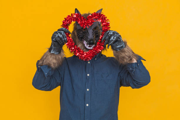 istock A werewolf peering through a heart 1332350264