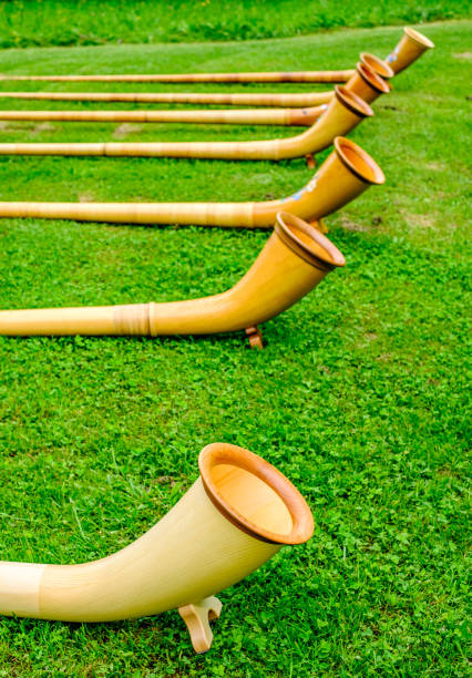 Alphorn Types 30+ Alphorn Blower Stock Photos, Pictures & Royalty-Free Images - iStock