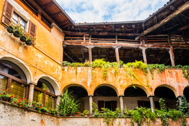 Casa Bettoni is one of the historic palace of Bienno, a town in Val Camonica which has become part of the club of \