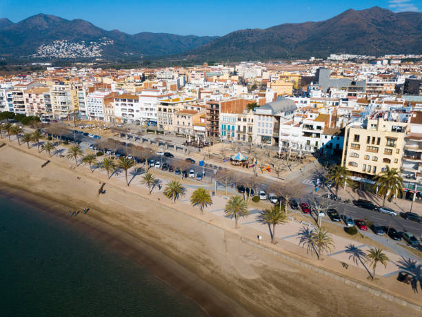 istock Aerial view of Roses, Spain 1332354986