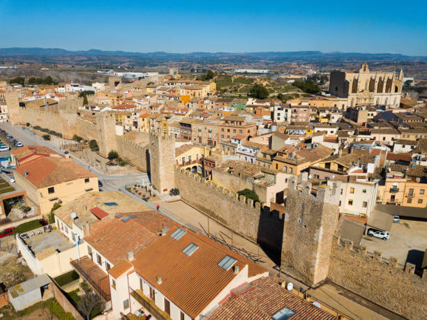 istock Ancient city Montblanc, Spain 1332354992