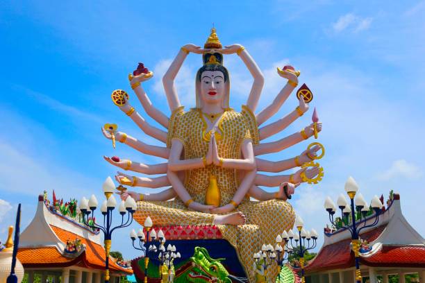istock The Temple Wat Plai Laem, Ko Samui, Thailand, Asia 1332356407