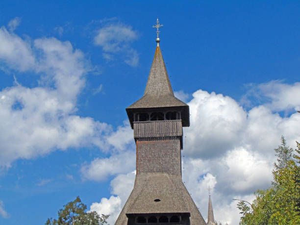 Barsana orthodox monastery in Maramures, Romania