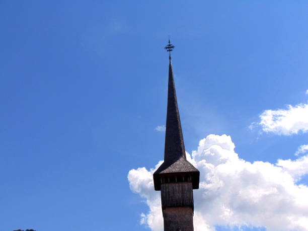 Barsana orthodox monastery in Maramures, Romania